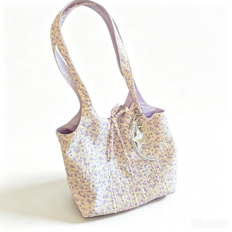 Casual floral pattern bag Bowlift