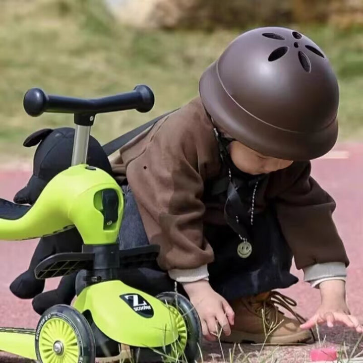 Children's Protective Dot-Style Helmet Bowlift