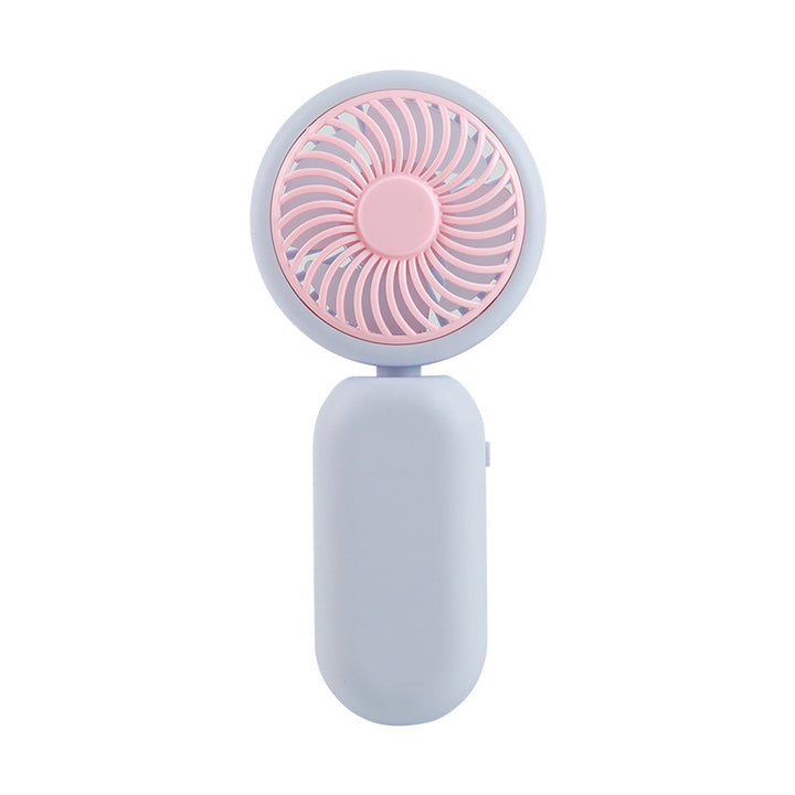 Women's Portable Handheld Fan with Digital Control and Multiple Speed Settings Bowlift