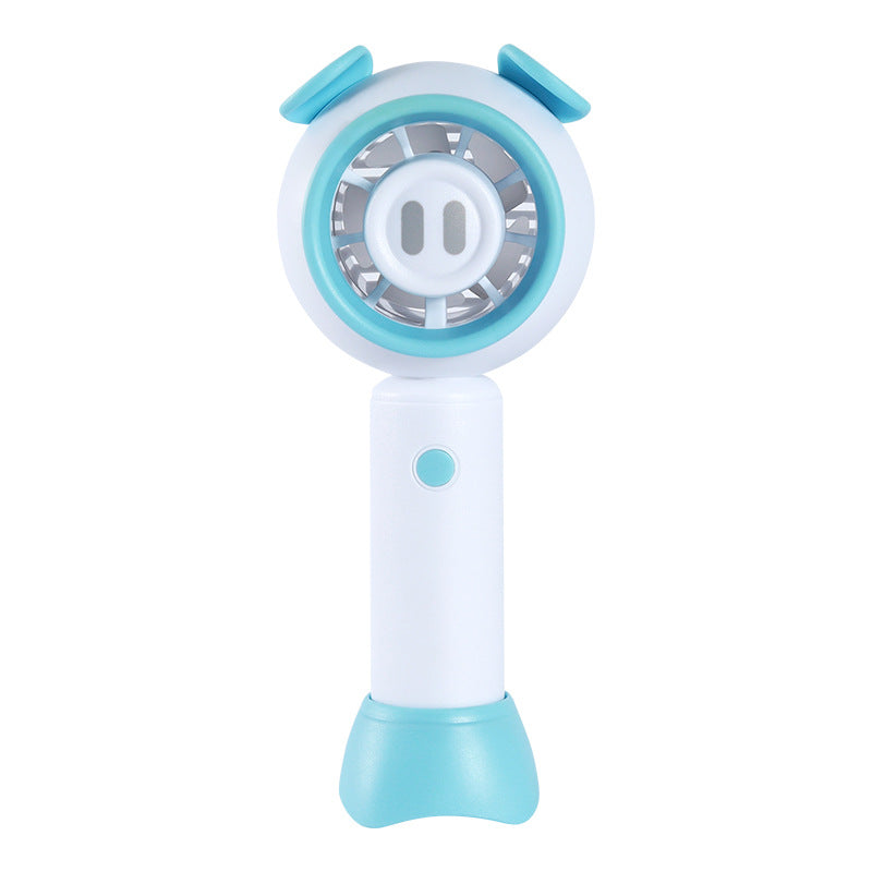 Ladies Portable Hand Fan with Ergonomic Handle and Quiet Operation Function Bowlift