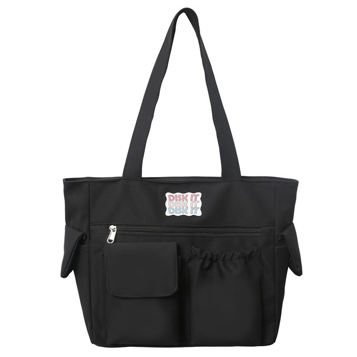 Tote bag with versatile compartments and ergonomic design Bowlift