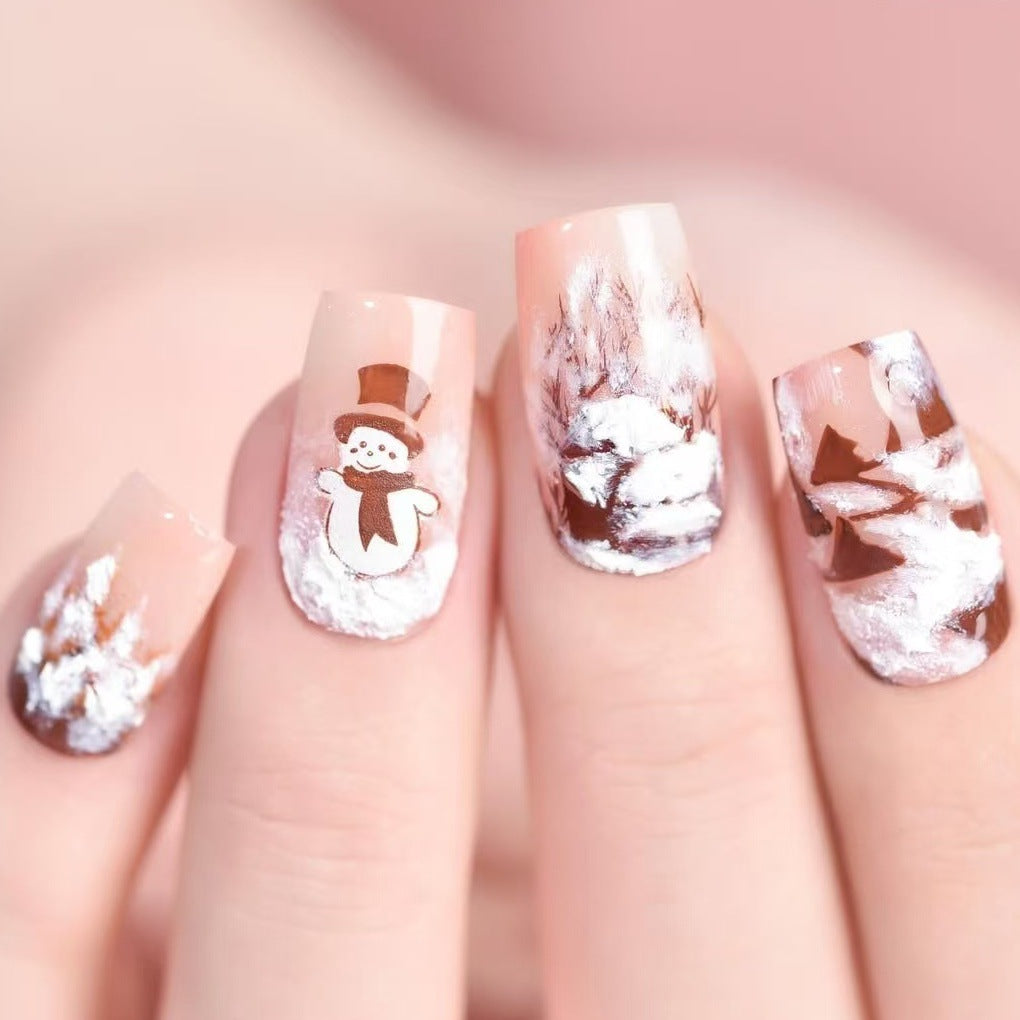 Creative Christmas Art Nails Bowlift