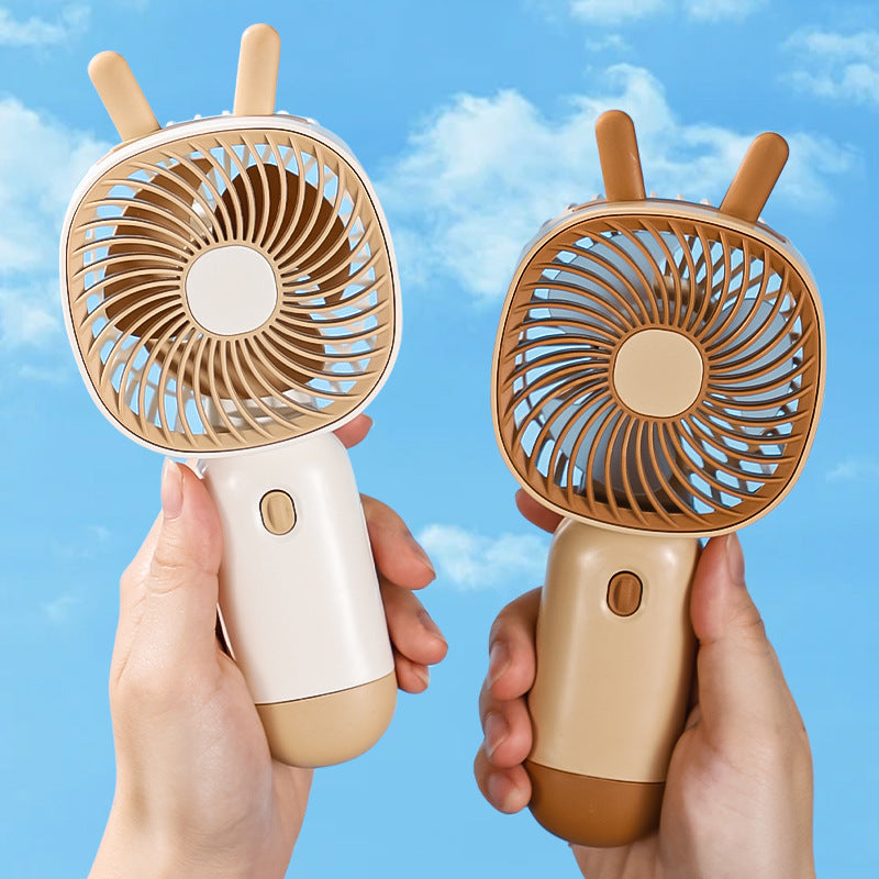 Ladies Portable Pet-Friendly Fan Bowlift