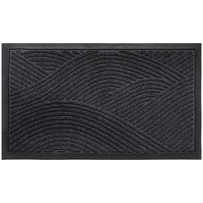 Textured Wave Design Entry Mat Bowlift