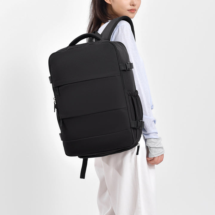 Multi-Compartment Travel Backpack Bowlift