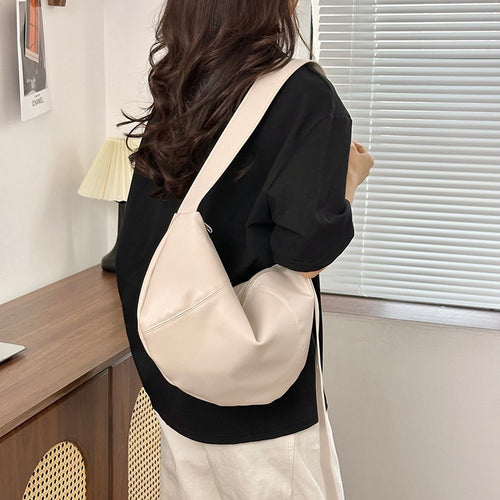 Elegant shoulder bag with multifunctional compartments Bowlift
