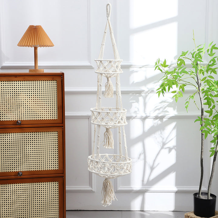 Macrame Plant Stand Bowlift