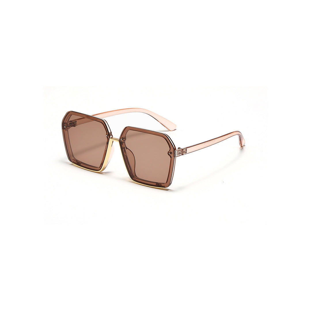 Women's creative oversized sunglasses with unique geometry Bowlift