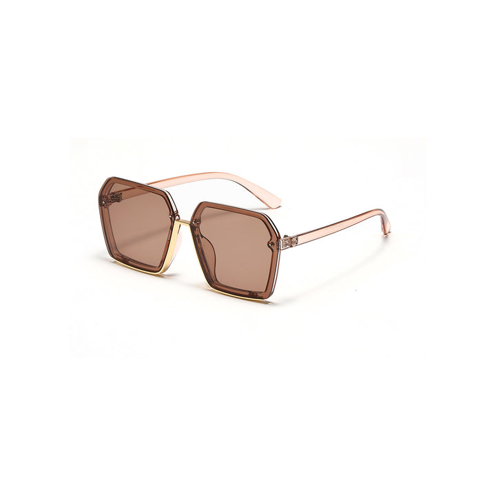 Women's creative oversized sunglasses with unique geometry Bowlift