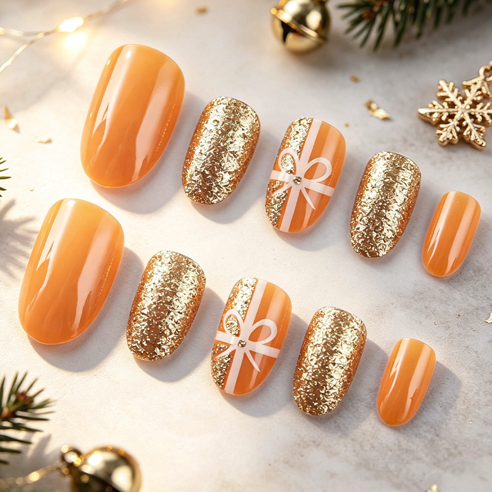 Premium Glitter Nail Design Bowlift