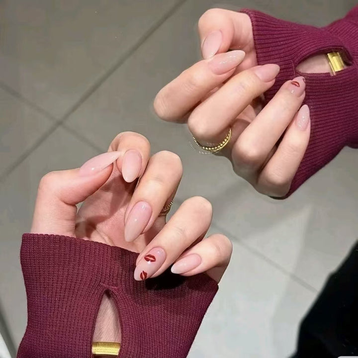 Premium Press-On Nail Extensions Bowlift