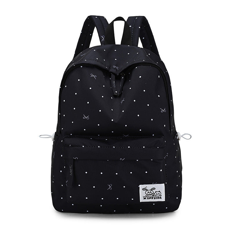 Stylish Polka Dot Backpack