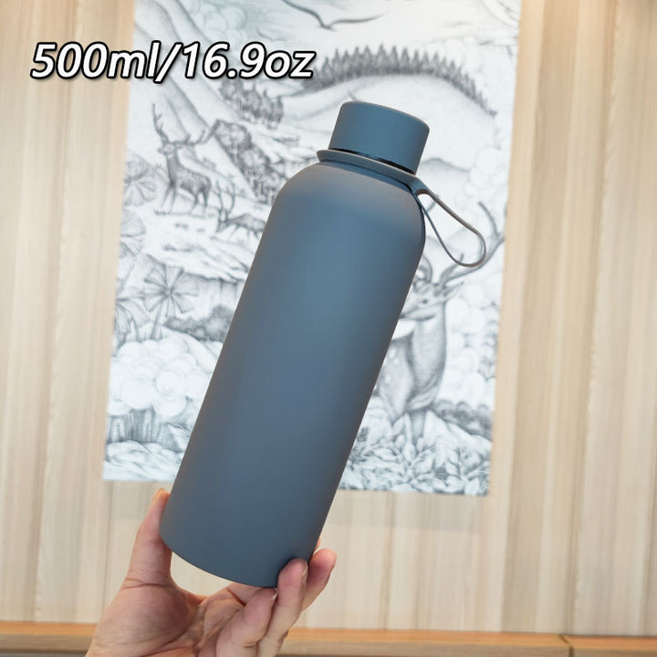 Ladies High Quality Stainless Steel Drinking Bottle with Non-Slip Grip Bowlift
