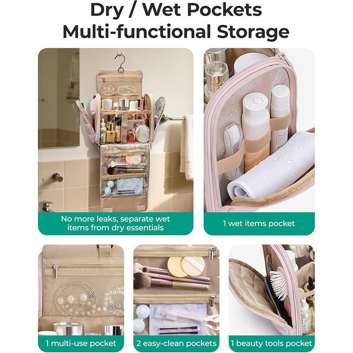 Cosmetic organizer with removable hanging system Bowlift