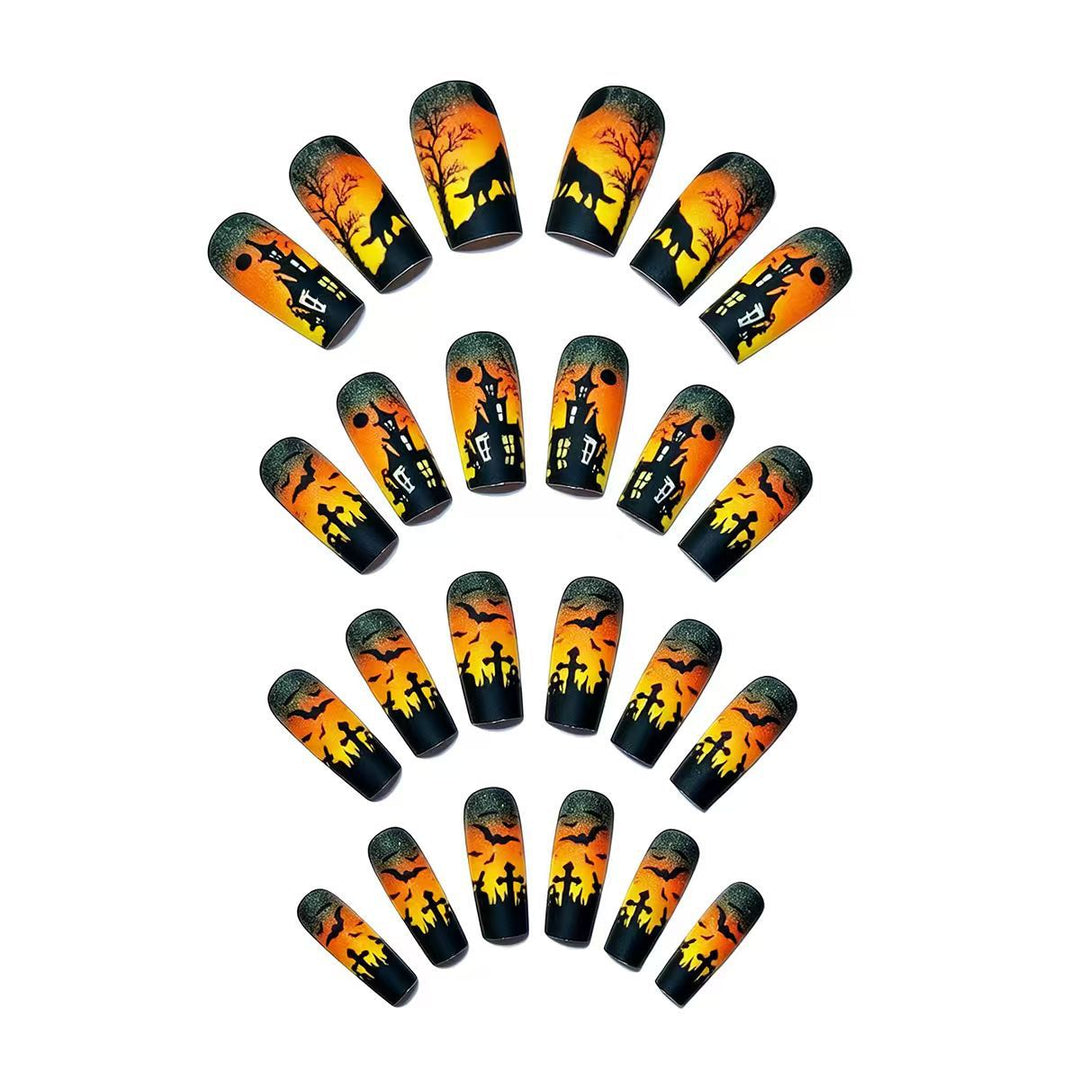 Creative Halloween Nail Design Bowlift