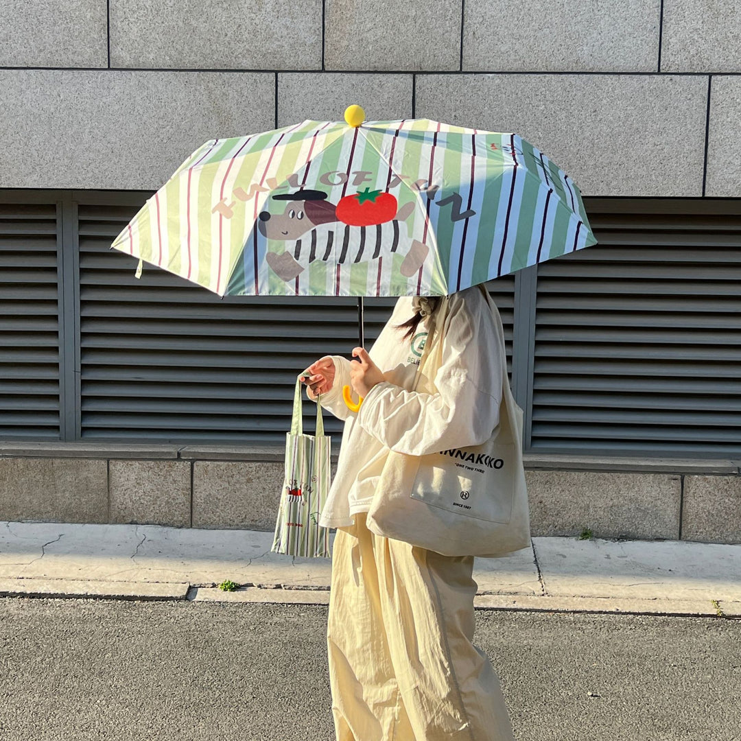 Women's Automatic Windproof Umbrella with Ergonomic Handle Bowlift