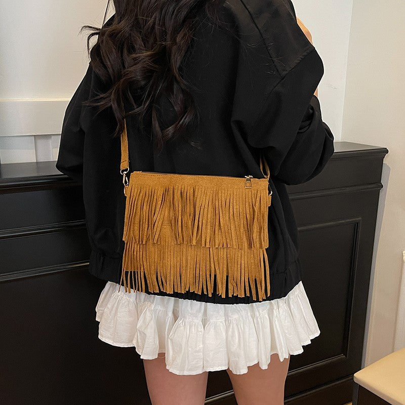 WoStylish Fringe Crossbody Bag Bowlift