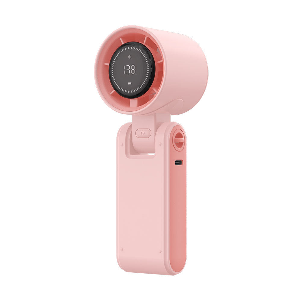 Unisex Rechargeable Handheld Cooling Fan Bowlift