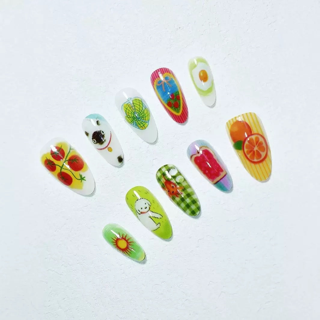 Artistic Themed Nail Art Set Bowlift