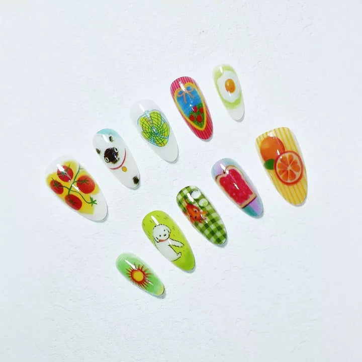Artistic Themed Nail Art Set Bowlift