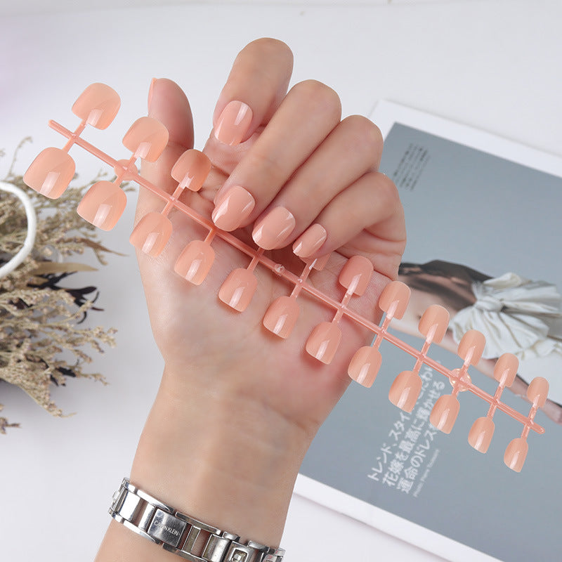 Glossy Press-On Nail Set Bowlift 1789086048
