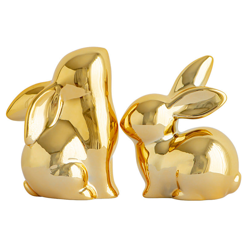 Artistic Ceramic Hare Bowlift