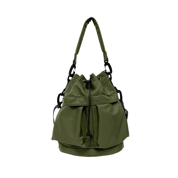 Fashionable Weekend Bag In Practical Drawstring Design Bowlift