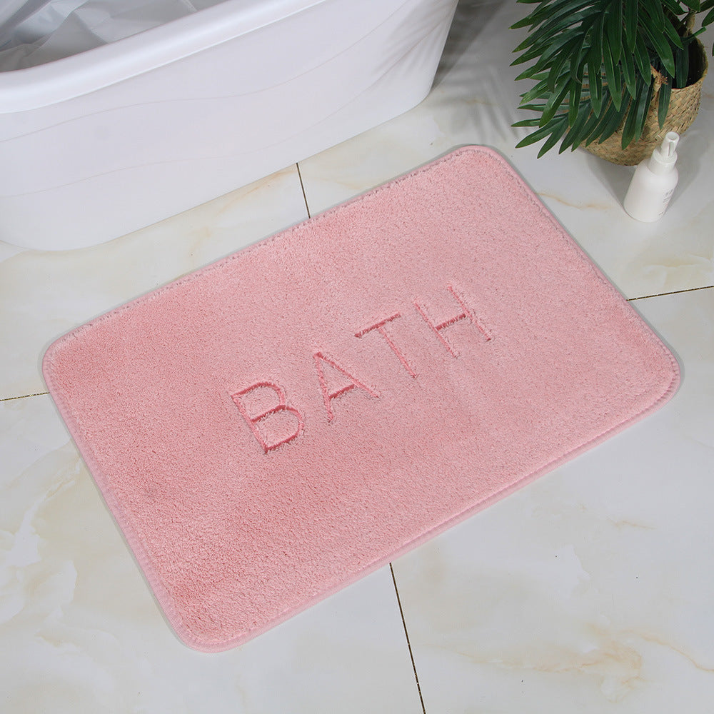 Luxurious Plush Comfort Bath Mat Bowlift