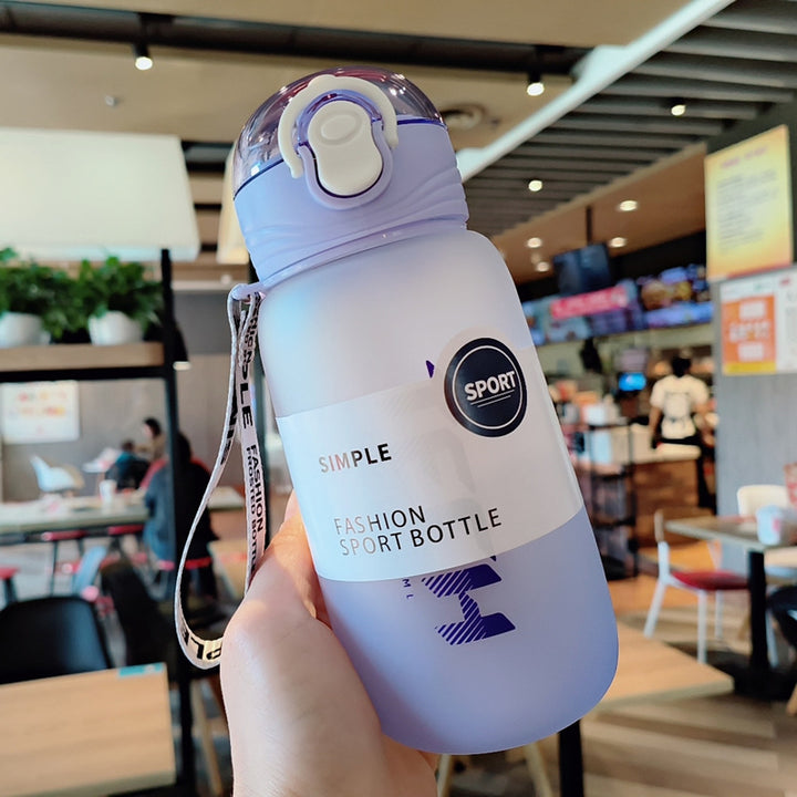 Women Stylish Water Bottle with Carrying Strap Bowlift