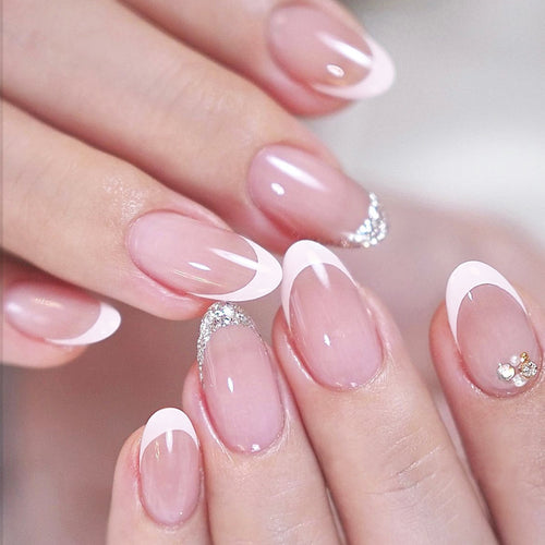 Premium Glossy Press-On Nail Collection Bowlift