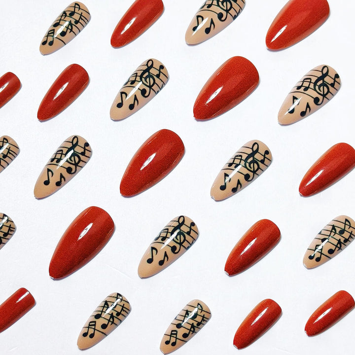 Musical Note Long-Lasting Nail Art Bowlift