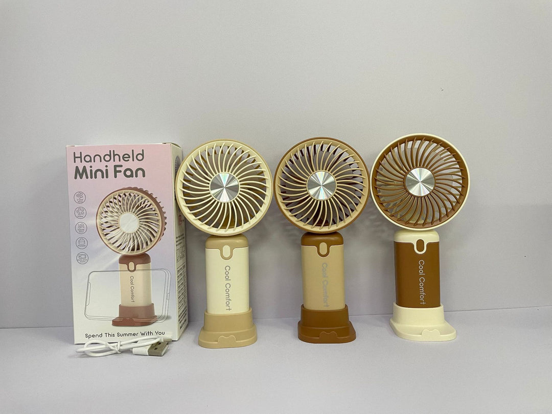 Unisex Portable Mini Handheld Fan with USB Charging Function Bowlift