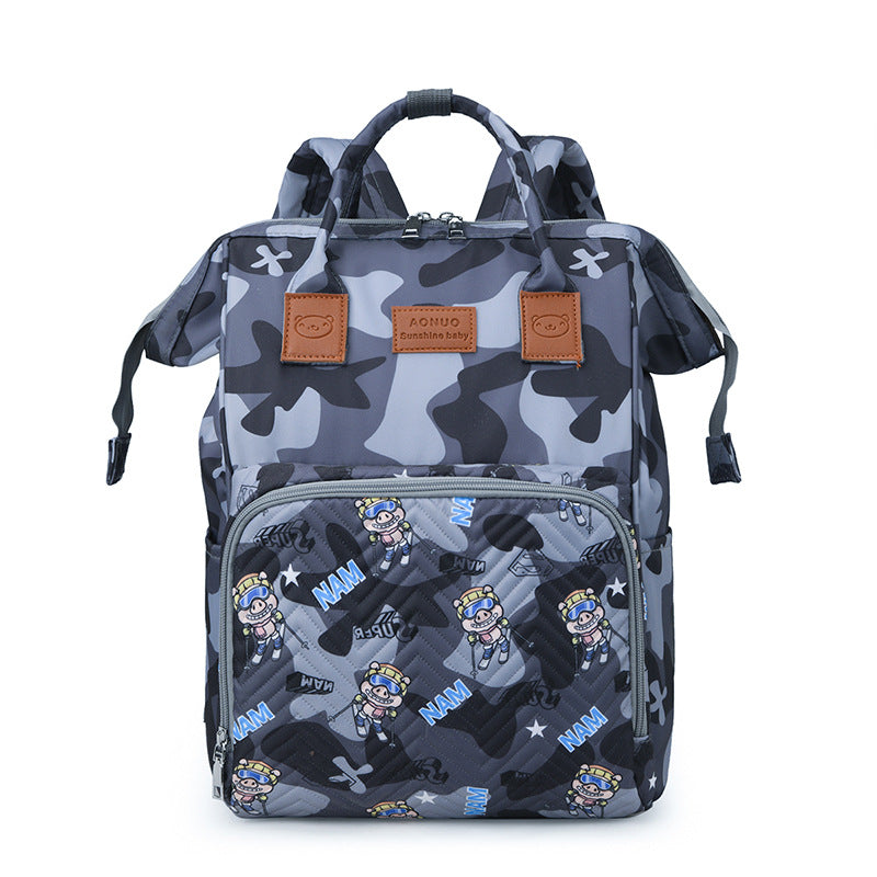 Cute Character Print Baby Backpack Bowlift