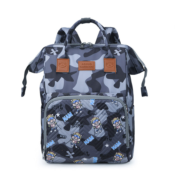 Cute Character Print Baby Backpack Bowlift