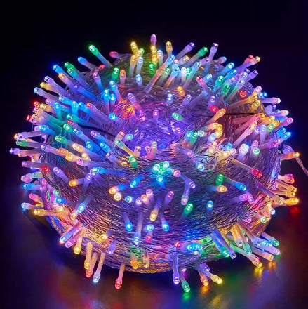 Decorative Outdoor LED Star And Globe String Lights Weather-Resistant Versatile Hanging Garland Bowlift