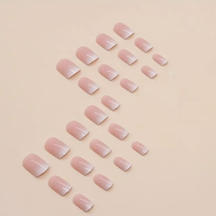 DIY Natural French Tip Press-On Nails Bowlift