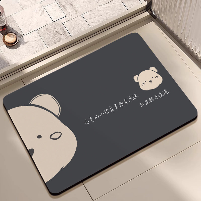 Artistic Cartoon Entrance Mat Bowlift