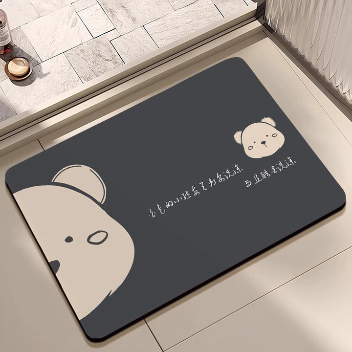 Artistic Cartoon Entrance Mat Bowlift