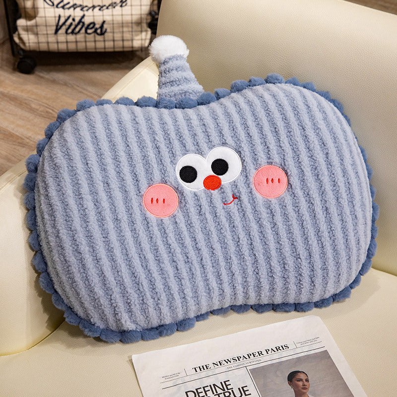 Cozy Animal-Friendly Plush Pillow Bowlift