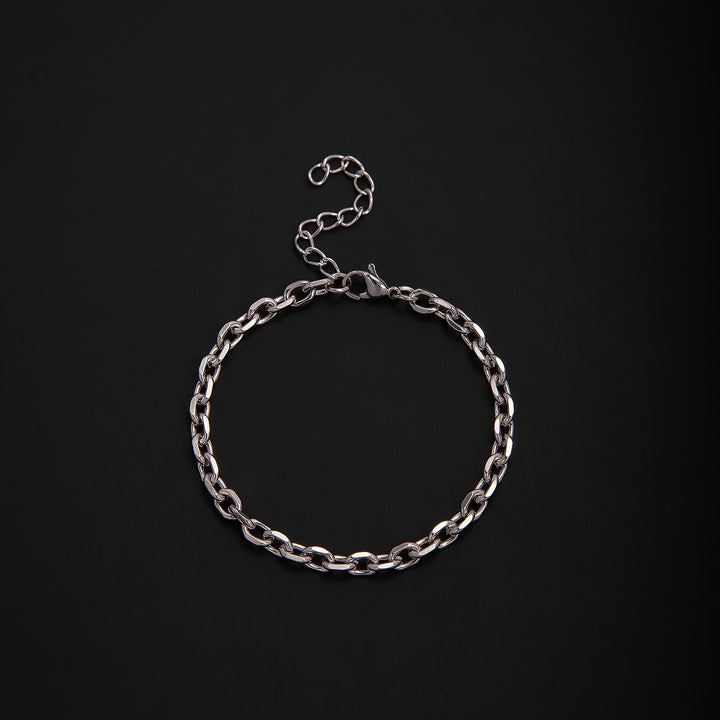 Textured Chain Link Bracelet Bowlift