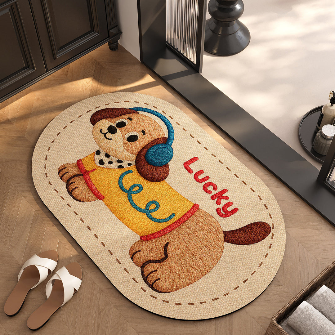 Playful Animal-Themed Area Rug