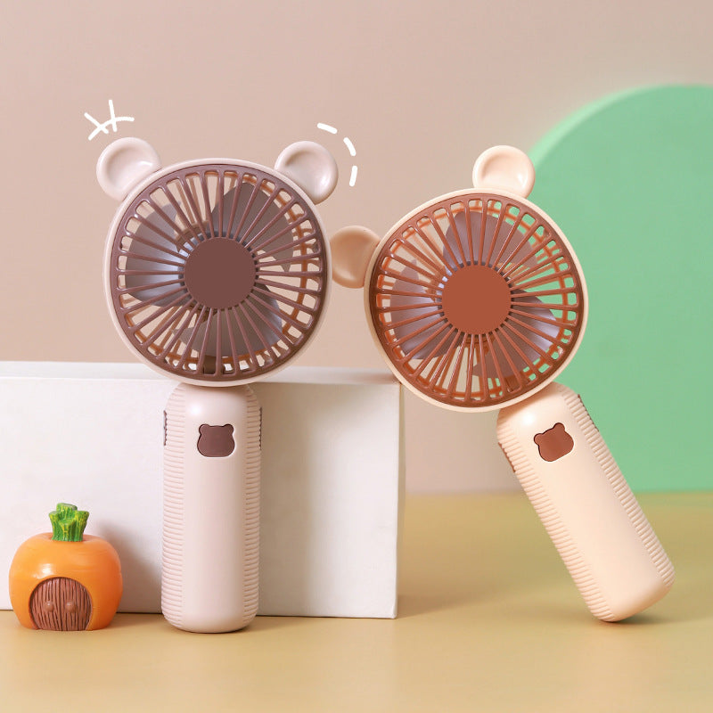 Women’s portable hand-held fan in cute bear design Bowlift