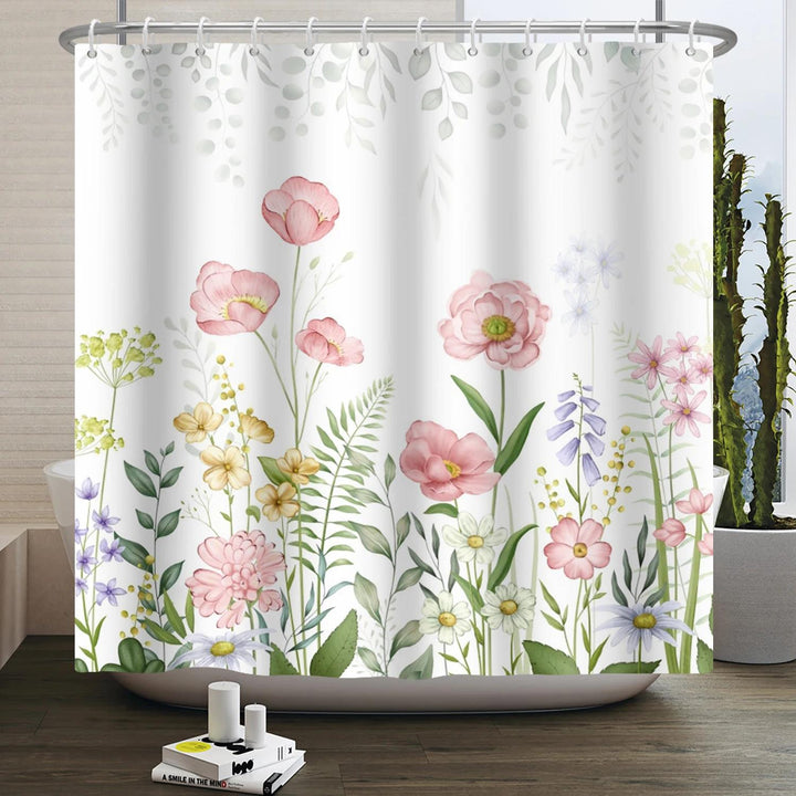 Botanical Garden Shower Curtain Bowlift