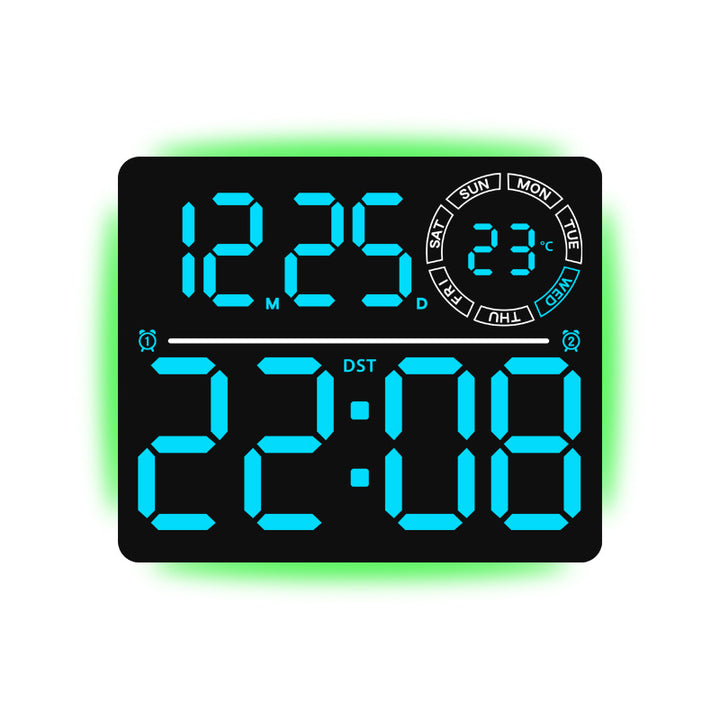 Digital Wall Clock Bowlift