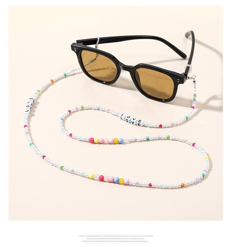 Beaded Sunglasses Chain Bowlift