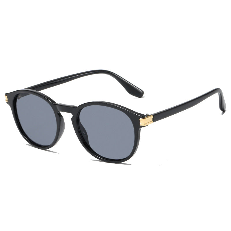Women elegant sunglasses with transparent frame and stylish accents Bowlift