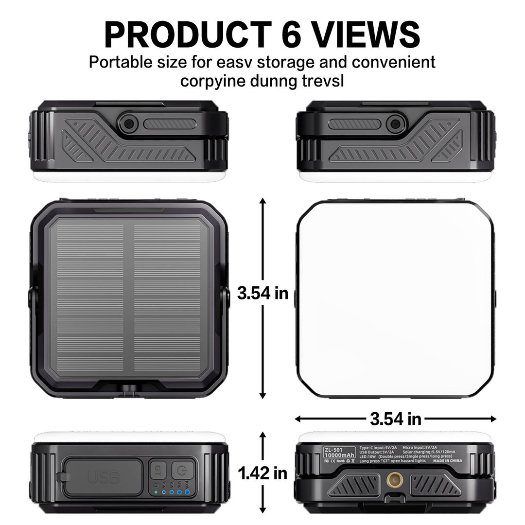 Portable Solar Power Bank Bowlift