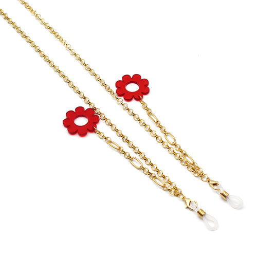 Floral-Designed Eyewear Chain Bowlift