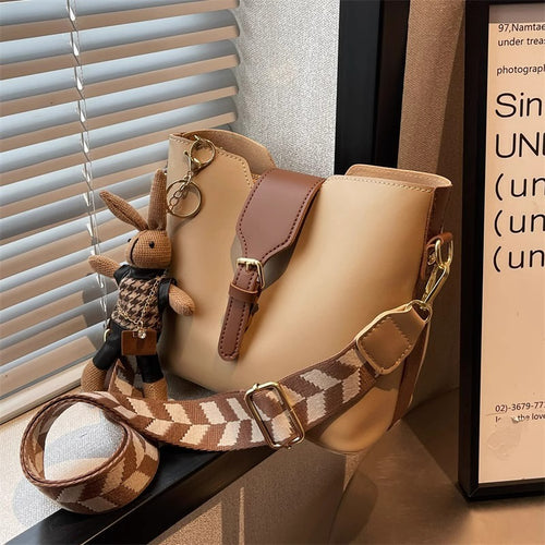 Vintage-Inspired Casual Crossbody Bag Bowlift
