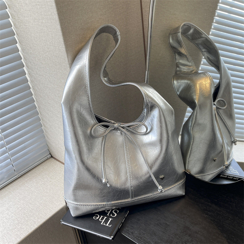Chic Drawstring Hobo Bag Bowlift